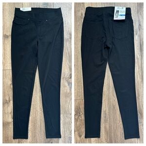 NWT! Seven7 Women’s Ponte Knit Pants, Solid Black, Stretch, Leggings, Skinny, S